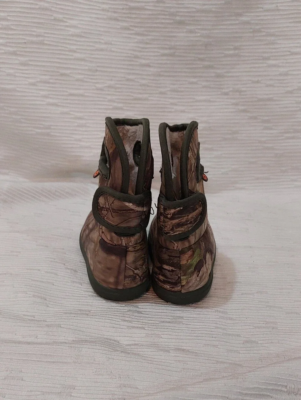 Bogs Kids Camo Rain & Snow Boots - Brown Size 9
